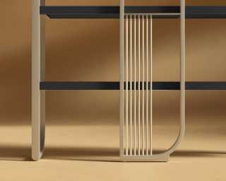 Apollo_Bookshelf_Champagne - Black Oak Apollo_Bookshelf_Champagne - Black Oak