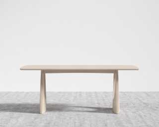 Arco Dining Table - Washed Natural Oak Arco Dining Table - Washed Natural Oak