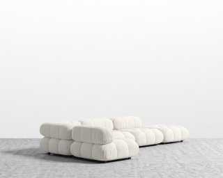 Belia Modular Sectional - Chatou Boucle - Pearl Belia Modular Sectional - Chatou Boucle - Pearl