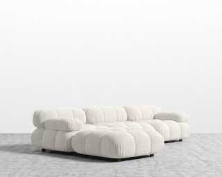 Belia Sectional Sofa - Chatou Boucle - Pearl Belia Sectional Sofa - Chatou Boucle - Pearl
