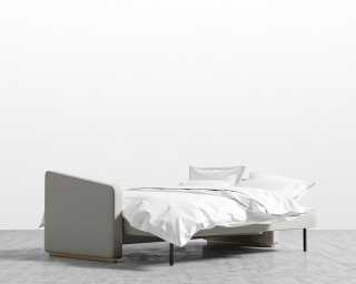 Bristol Futon - Modern Felt - Alesund - Brass legs Bristol Futon - Modern Felt - Alesund - Brass legs