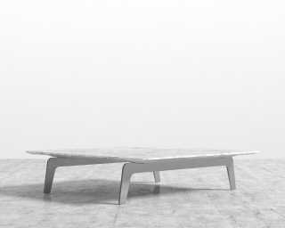 Dresden End Table - White Marble Dresden End Table - White Marble