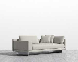 Dresden Left Arm Sofa - Plush Weave Oyster Dresden Left Arm Sofa - Plush Weave Oyster