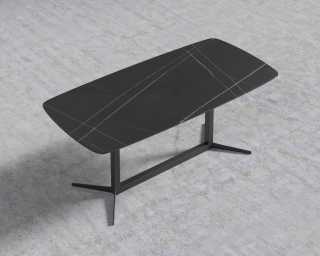 Elaine_Dining_Table_Black_Pietra_Ceramic with Tempered-Glass
