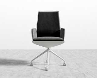 Julian Office Chair - Black/ Trento Eggshell Julian Office Chair - Black/ Trento Eggshell