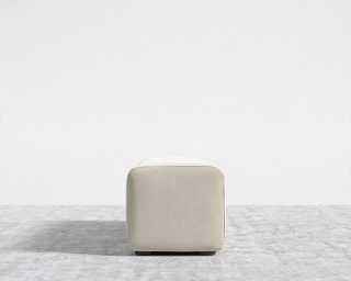 Kaye Bench - Plush Velvet - Cloud Kaye Bench - Plush Velvet - Cloud