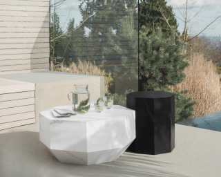 Leia Outdoor Coffee Table and Side table Leia Outdoor Coffee Table and Side table