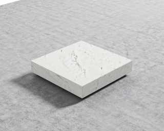 Liza Coffee Table - Carrara Marble 40x40 Liza Coffee Table - Carrara Marble 40x40