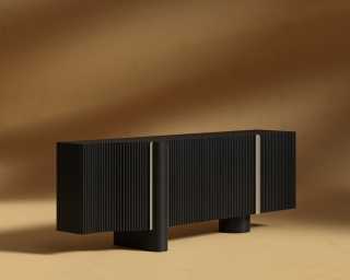 Magnus Entry Way Console - Black Oak Magnus Entry Way Console - Black Oak