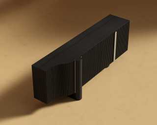 Magnus Entry Way Console - Black Oak Magnus Entry Way Console - Black Oak