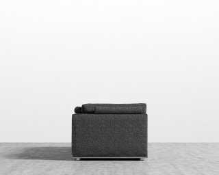 Milo Sofa - Compact - Modern Tweed - Dark Comet Milo Sofa - Compact - Modern Tweed - Dark Comet