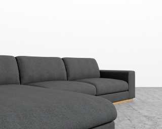 Noah Sectional - Modern Felt - Stockholm - Left Hand Facing