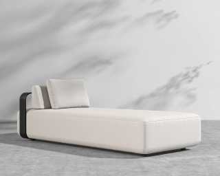 Nobi Outdoor Daybed - Palisades - Black Nobi Outdoor Daybed - Palisades - Black