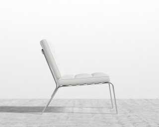Rove Pavilion Lounge Chair - Microfiber - Trento Eggshell