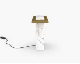 Russo Table Lamp - White Marble Russo Table Lamp - White Marble
