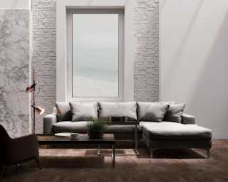 Sophia Sectional Modern Felt Right Hand Facing Sophia Sectional Modern Felt Right Hand Facing