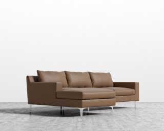 Sophia Sectional - Left Hand Facing - Microfiber - Trento Caramel Sophia Sectional - Left Hand Facing - Microfiber - Trento Caramel