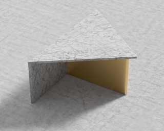 Terra Modular Coffee Table - White - High Terra Modular Coffee Table - White - High