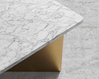 Terra Modular Coffee Table - White - High Terra Modular Coffee Table - White - High