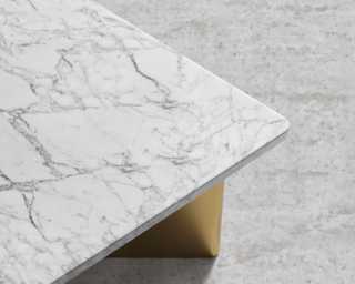 Terra Modular Coffee Table - White Marble Terra Modular Coffee Table - White Marble