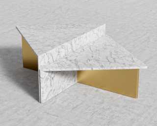 Terra Modular Coffee Table - White Marble Terra Modular Coffee Table - White Marble