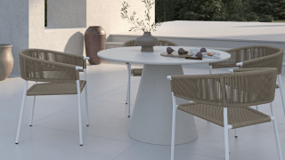 Winston Dining Table - Concrete 