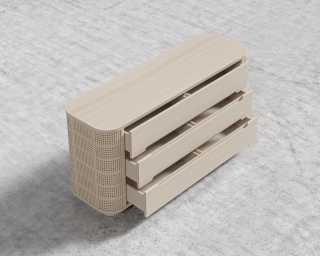 Wishbone Dresser - Washed Natural Oak Wishbone Dresser - Washed Natural Oak