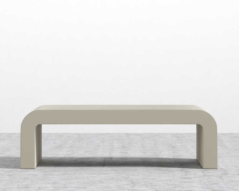 Cascadia Coffee Table - Alabaster Cascadia Coffee Table - Alabaster