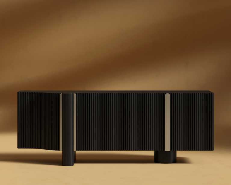 Magnus Entry Way Console - Black Oak Magnus Entry Way Console - Black Oak