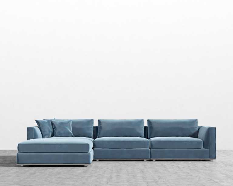 Milo Modular Sectional - Plush Velvet - Solstice Milo Modular Sectional - Plush Velvet - Solstice