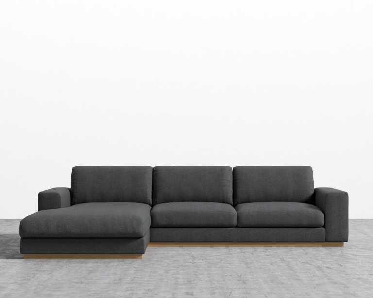 Noah Sectional - Modern Felt - Stockholm - Left Hand Facing